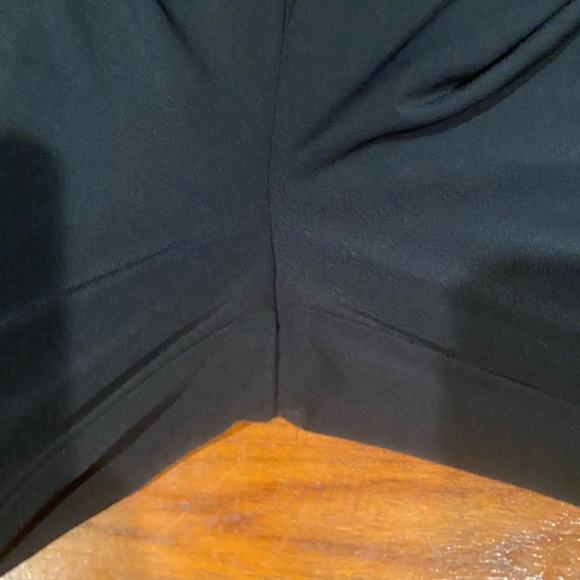 IMAN Global Chic Women's Large Black Matte Jersey Knit Flared-Leg Pull-On Pant - Picture 8 of 9